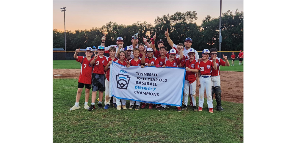 Murfreesboro 11U Wins District 7 Championship!